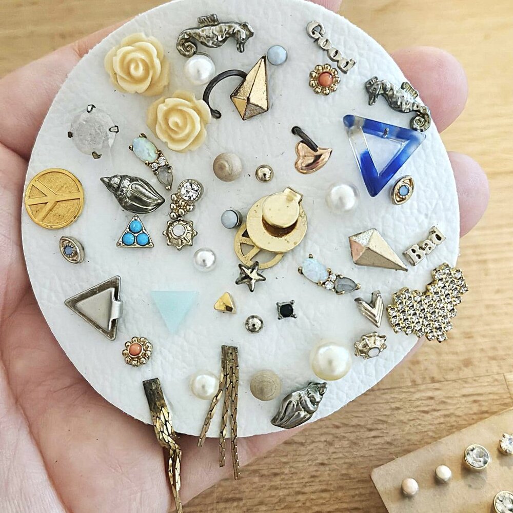 Lovingly Curated Collection of Studs